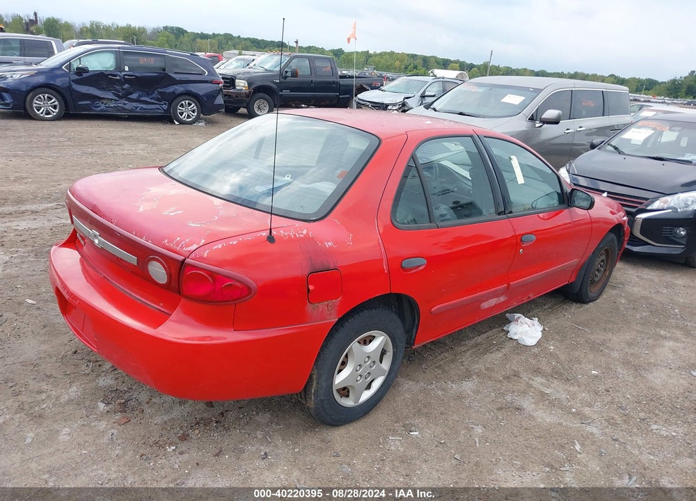 2003 CHEVROLET CAVALIER VIN: 1G1JC52F937355215