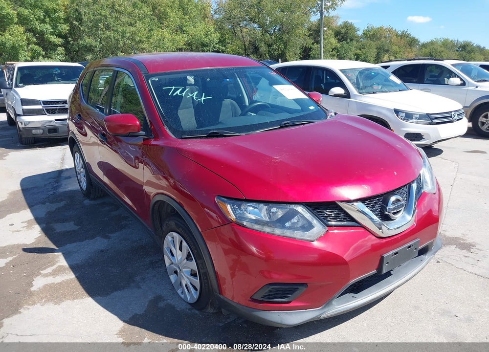 2016 NISSAN ROGUE S/SL/SV VIN: KNMAT2MT1GP675420
