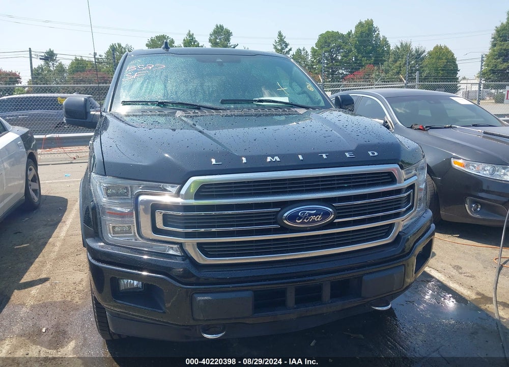 2018 FORD F-150 LIMITED VIN: 1FTEW1EGXJFE32920