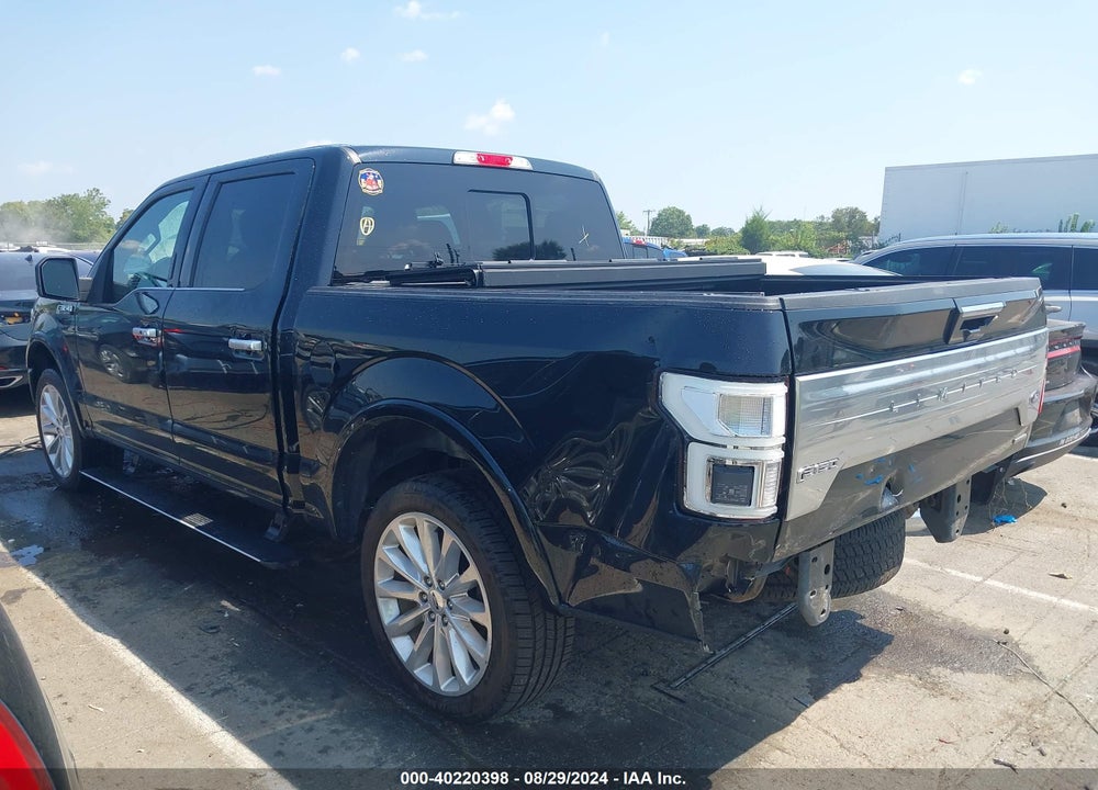 2018 FORD F-150 LIMITED VIN: 1FTEW1EGXJFE32920