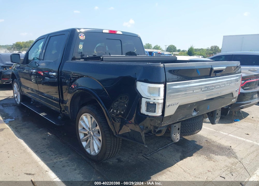 2018 FORD F-150 LIMITED VIN: 1FTEW1EGXJFE32920