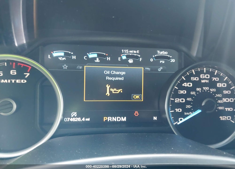 2018 FORD F-150 LIMITED VIN: 1FTEW1EGXJFE32920