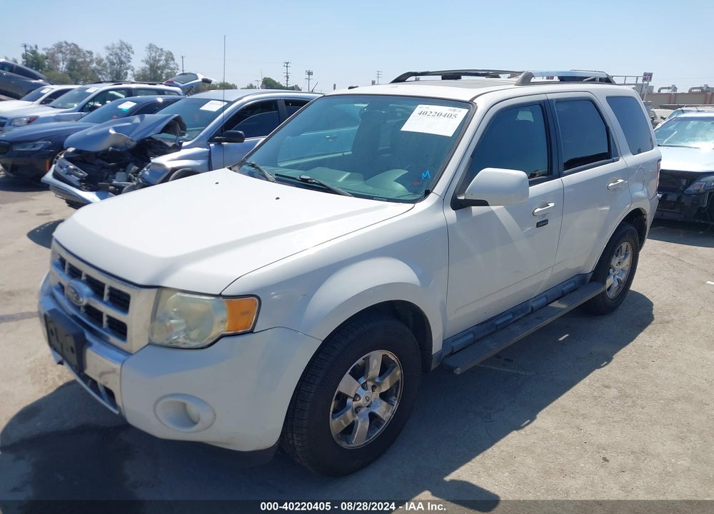 2010 FORD ESCAPE LIMITED VIN: 1FMCU0E77AKA32131