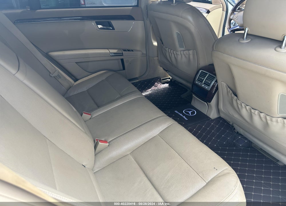 2013 MERCEDES-BENZ S 550 4MATIC VIN: WDDNG9EB5DA498458