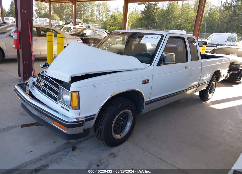 1987 CHEVROLET S TRUCK S10 VIN: 1GCCS14R8H2171410