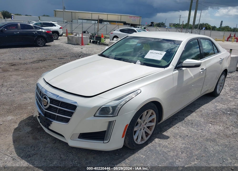 2014 CADILLAC CTS LUXURY VIN: 1G6AR5S34E0177854