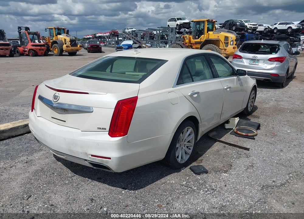 2014 CADILLAC CTS LUXURY VIN: 1G6AR5S34E0177854