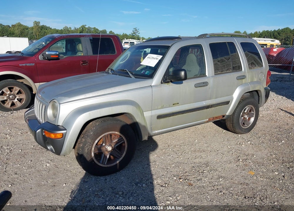 2004 JEEP LIBERTY SPORT VIN: 1J4GL48K24W294789