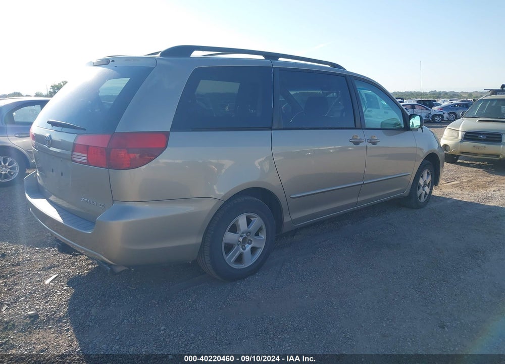 2004 TOYOTA SIENNA LE VIN: 5TDZA23C44S103849