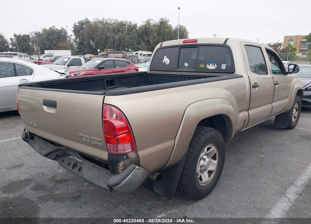 2008 TOYOTA TACOMA PRERUNNER V6 VIN: 3TMKU72N38M017074