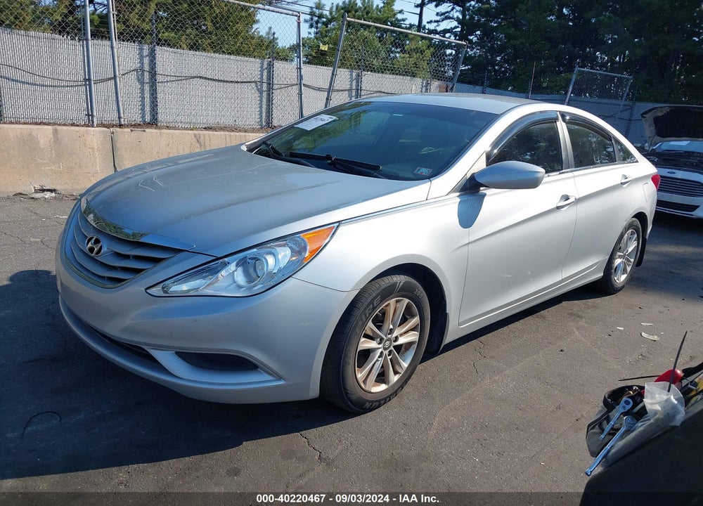 2013 HYUNDAI SONATA GLS VIN: 5NPEB4AC9DH790343