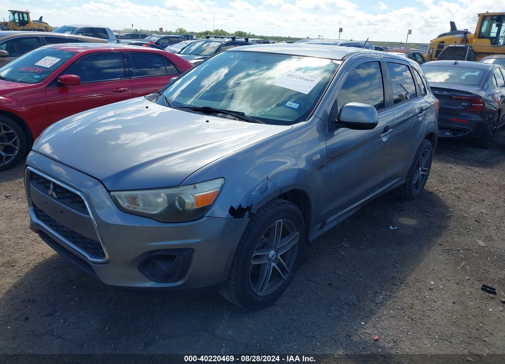2013 MITSUBISHI OUTLANDER SPORT ES VIN: 4A4AP3AU9DE014810