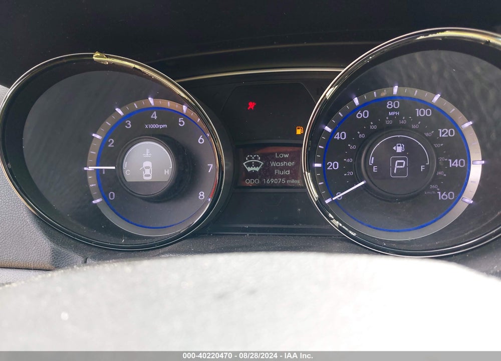 2013 HYUNDAI SONATA GLS VIN: 5NPEB4AC2DH643572