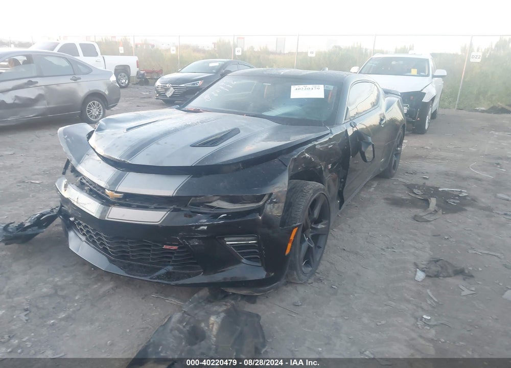 2017 CHEVROLET CAMARO SS VIN: 1G1FH1R75H0104545