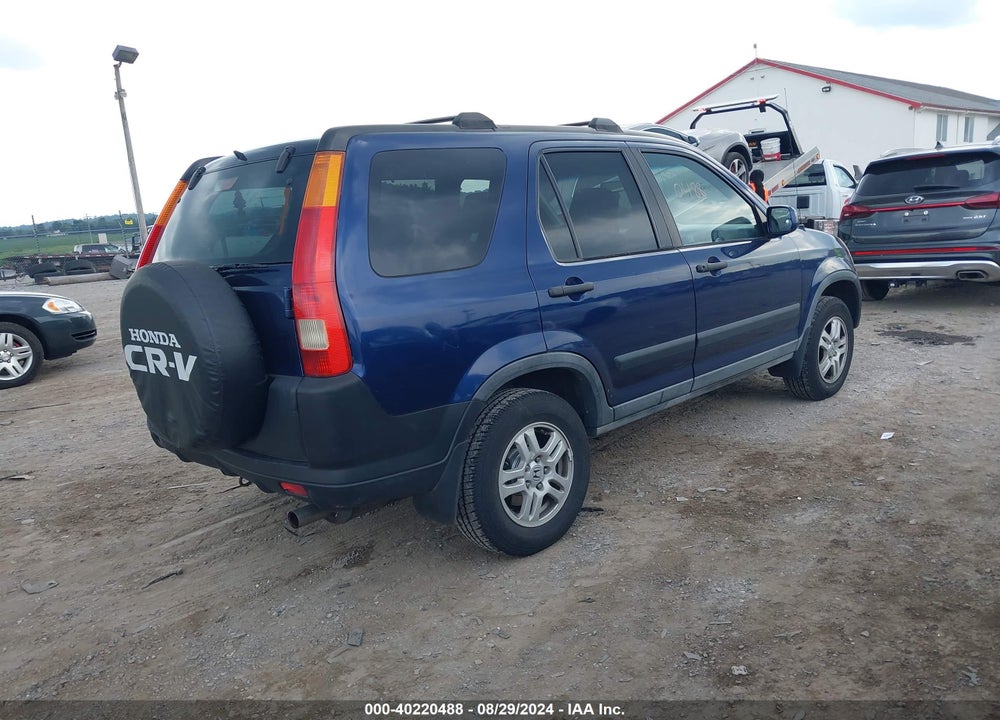 2002 HONDA CR-V EX VIN: SHSRD78892U000865