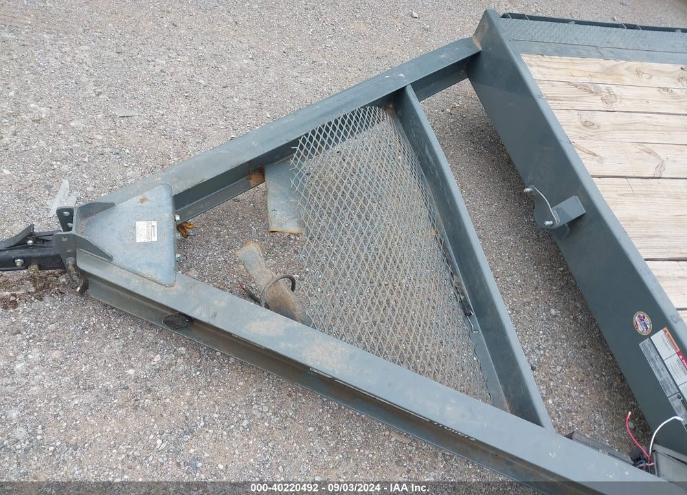 2022 BUCKSHOT TRAILER VIN: 4B9BC2222NG250127