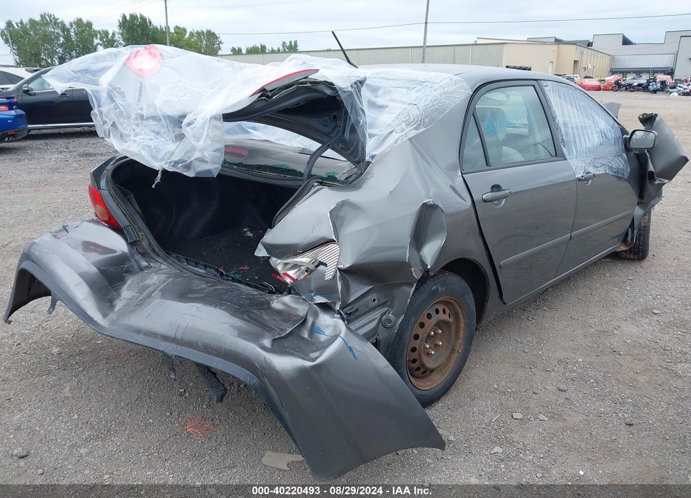 2008 TOYOTA COROLLA LE VIN: 2T1BR32E88C876955