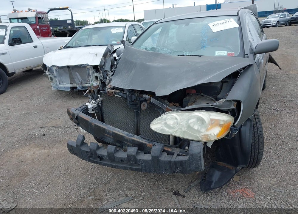 2008 TOYOTA COROLLA LE VIN: 2T1BR32E88C876955