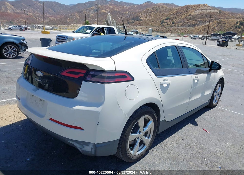 2012 CHEVROLET VOLT VIN: 1G1RD6E43CU101078