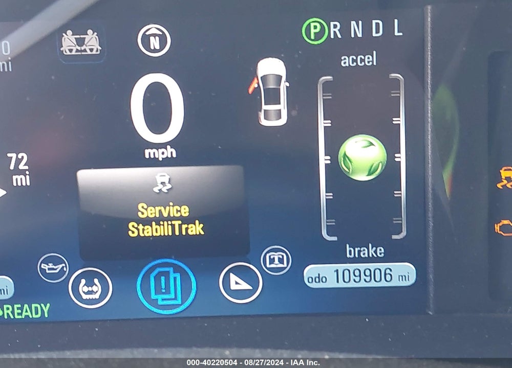 2012 CHEVROLET VOLT VIN: 1G1RD6E43CU101078