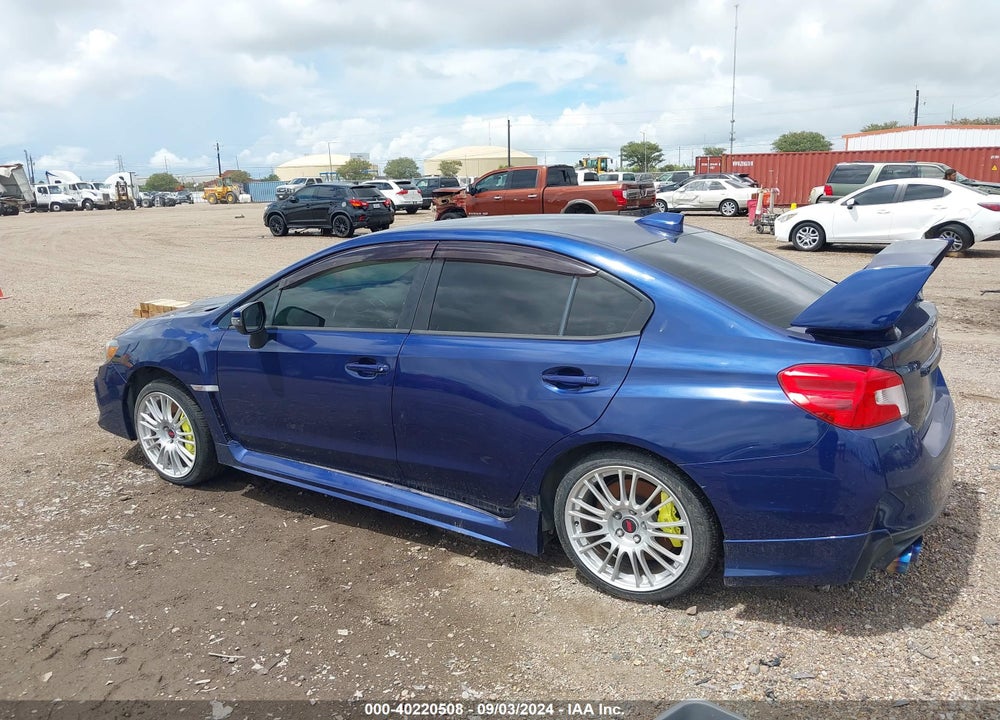 2019 SUBARU WRX STI VIN: JF1VA2S67K9800556