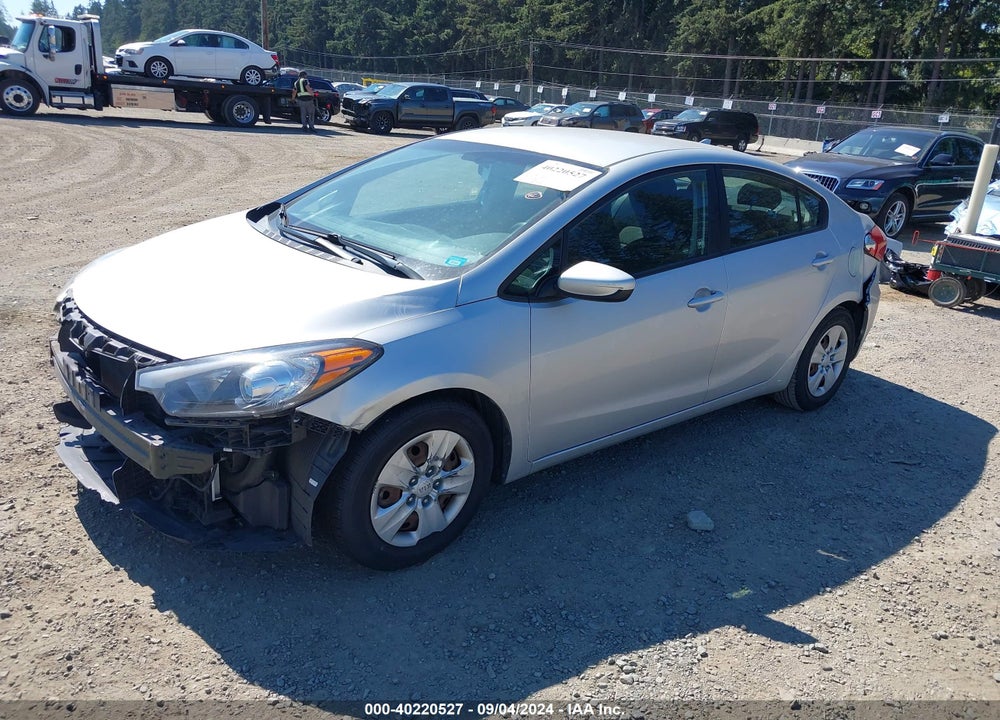 2016 KIA FORTE LX VIN: KNAFK4A65G5501054