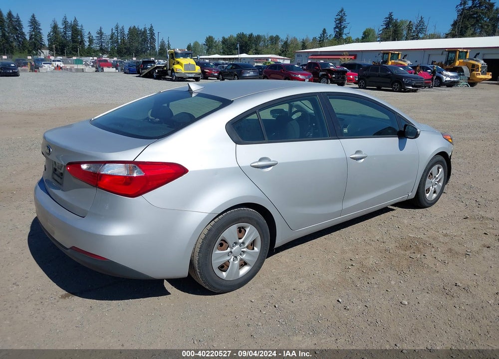 2016 KIA FORTE LX VIN: KNAFK4A65G5501054