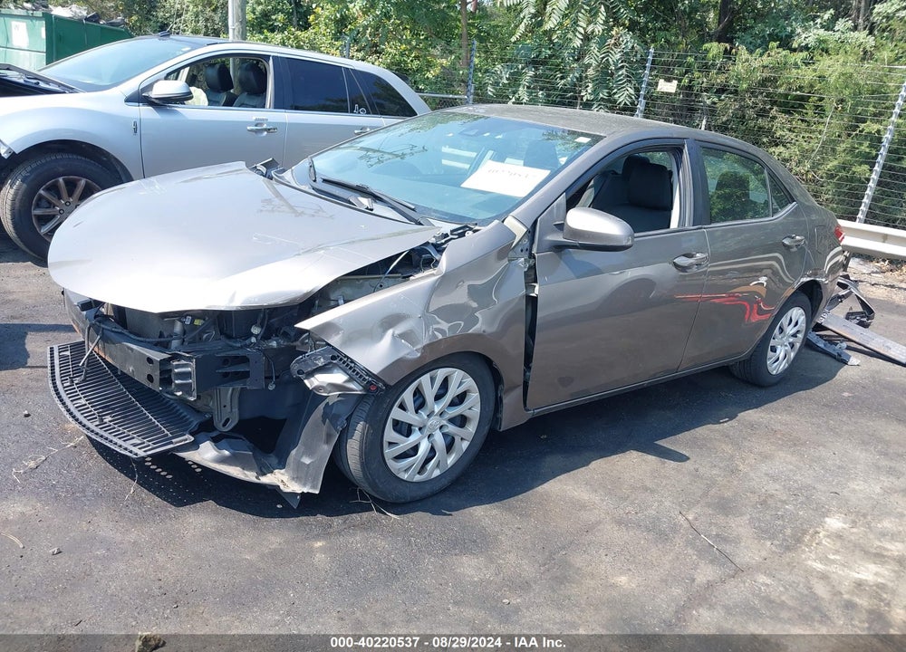 2017 TOYOTA COROLLA LE VIN: 2T1BURHE1HC861299