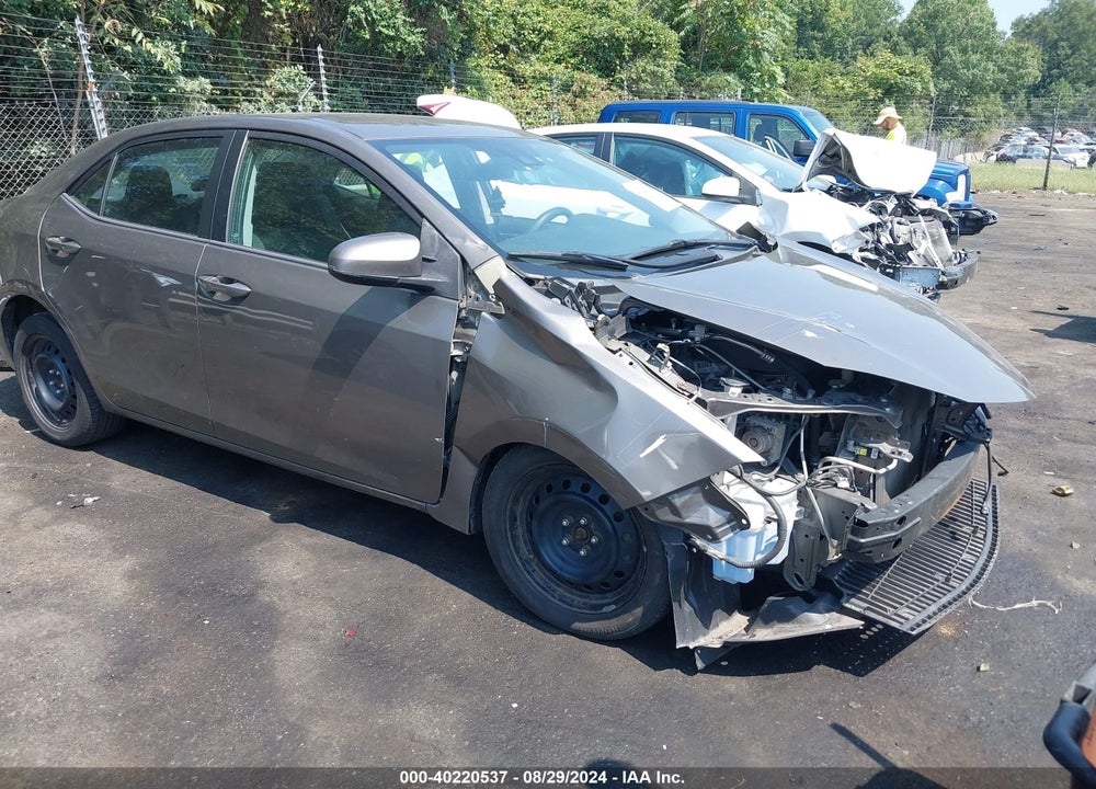 2017 TOYOTA COROLLA LE VIN: 2T1BURHE1HC861299