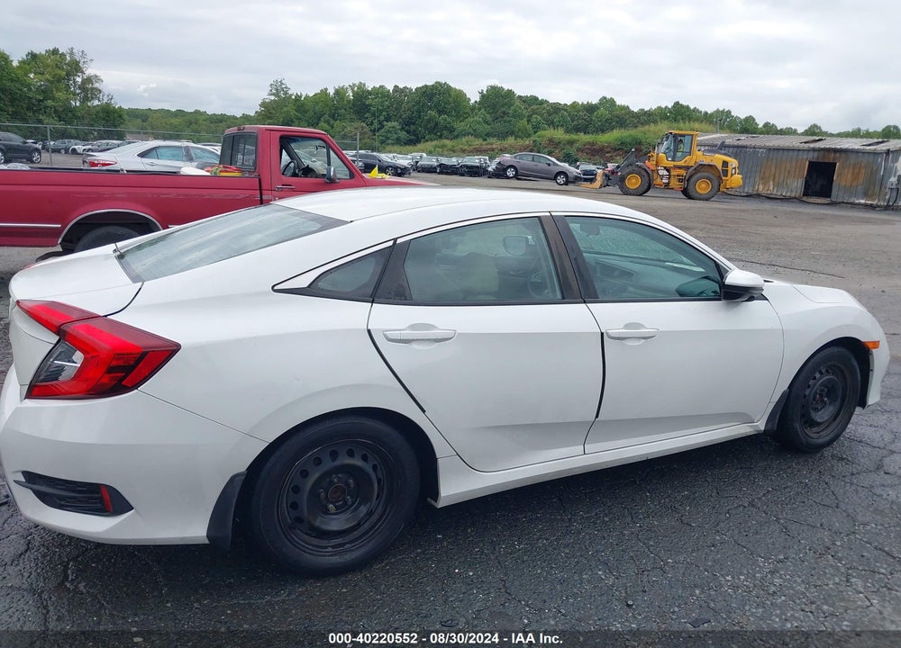 2019 HONDA CIVIC LX VIN: 2HGFC2F69KH604350