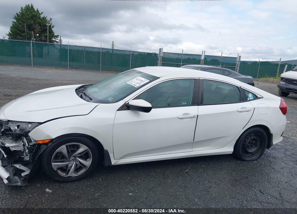 2019 HONDA CIVIC LX VIN: 2HGFC2F69KH604350