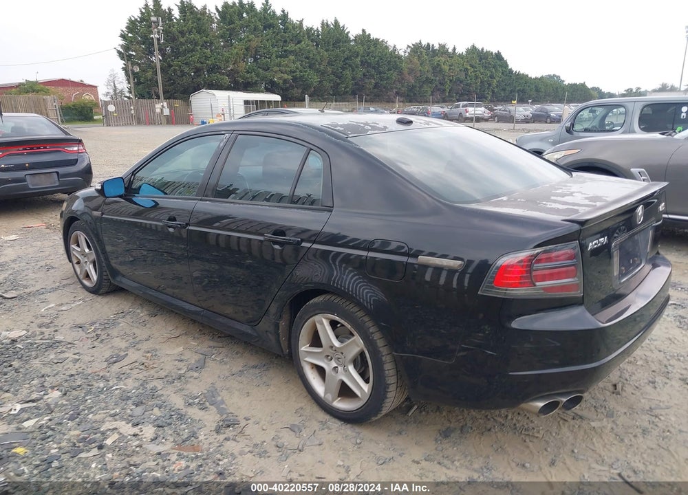 2007 ACURA TL TYPE S VIN: 19UUA76517A004574