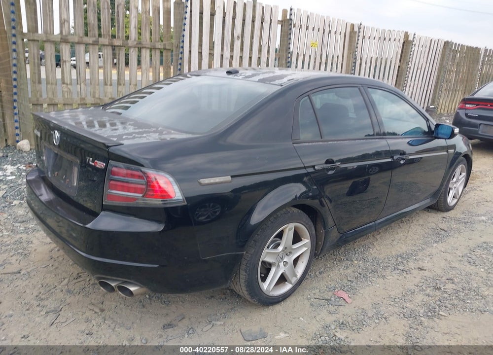 2007 ACURA TL TYPE S VIN: 19UUA76517A004574