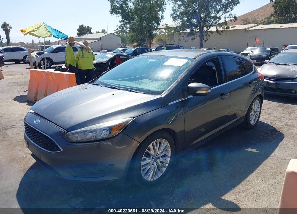 2015 FORD FOCUS TITANIUM VIN: 1FADP3N25FL314670