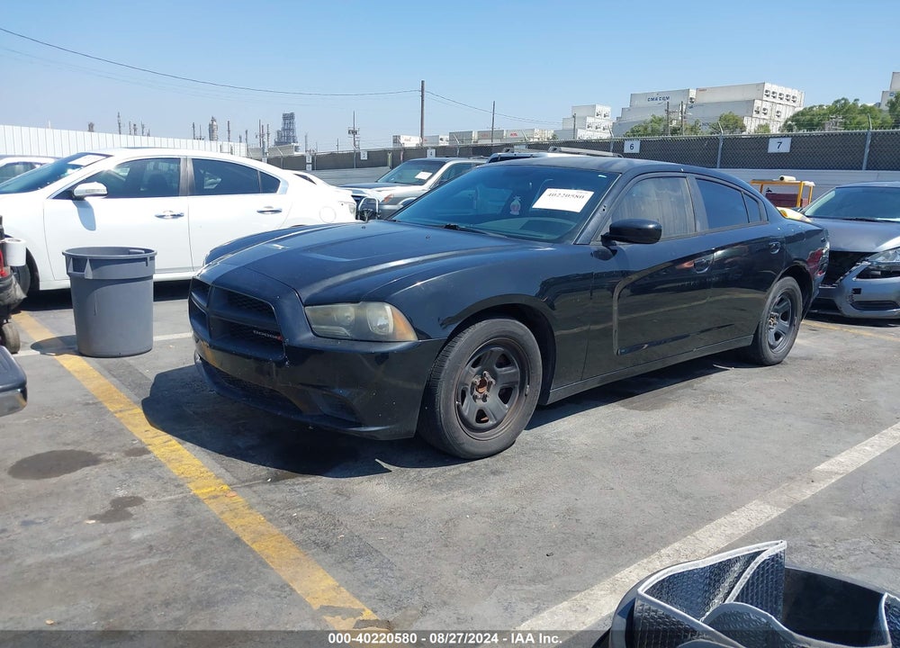 2013 DODGE CHARGER POLICE VIN: 2C3CDXAG9DH568355