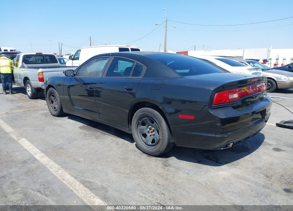 2013 DODGE CHARGER POLICE VIN: 2C3CDXAG9DH568355