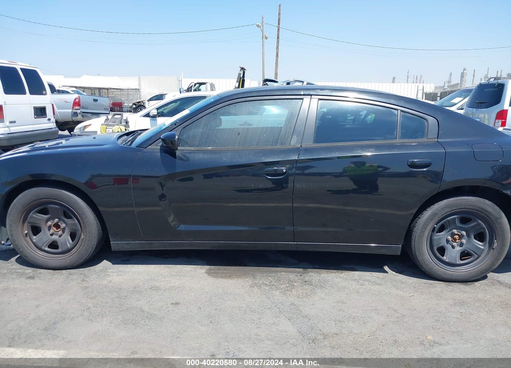 2013 DODGE CHARGER POLICE VIN: 2C3CDXAG9DH568355