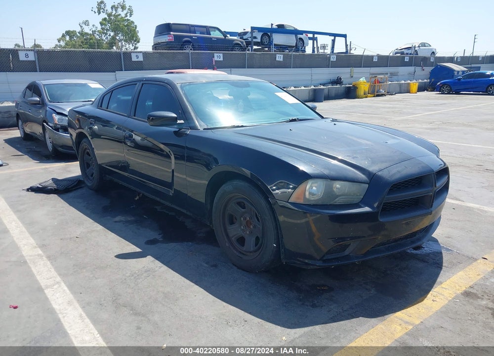2013 DODGE CHARGER POLICE VIN: 2C3CDXAG9DH568355