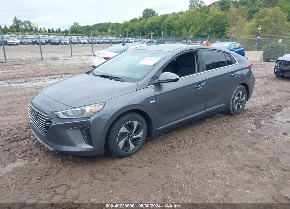 2019 HYUNDAI IONIQ HYBRID SEL VIN: KMHC75LC7KU130778