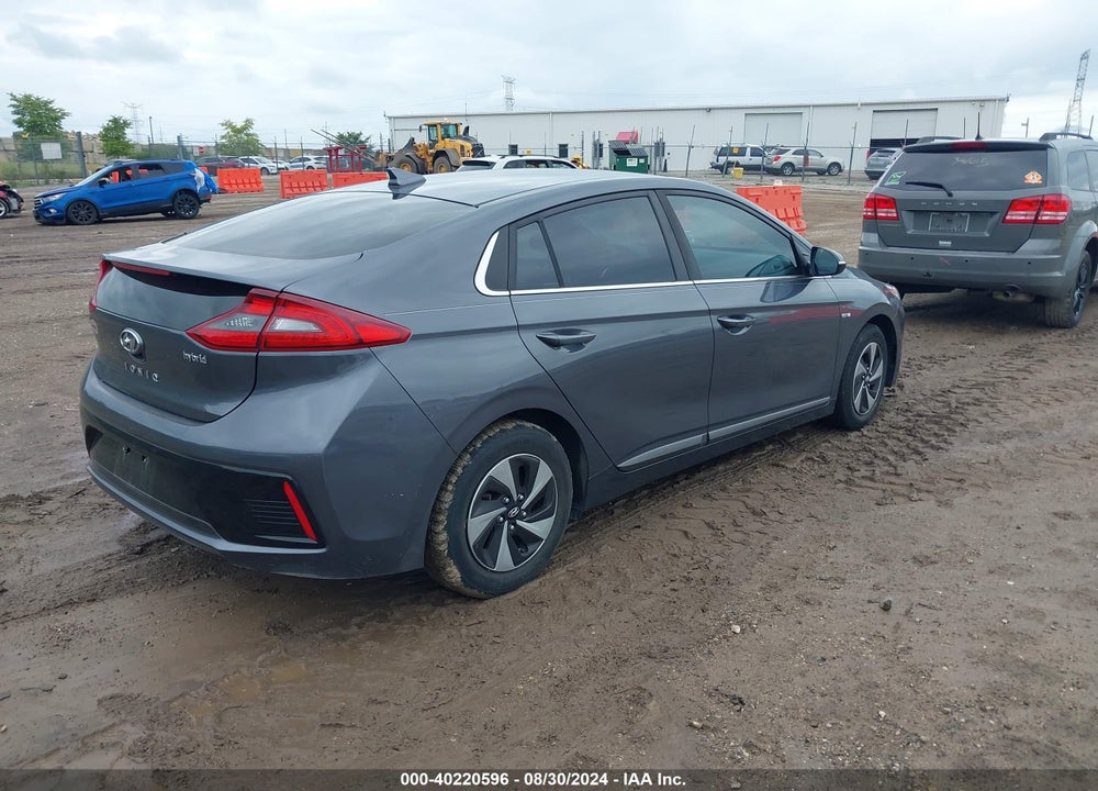 2019 HYUNDAI IONIQ HYBRID SEL VIN: KMHC75LC7KU130778