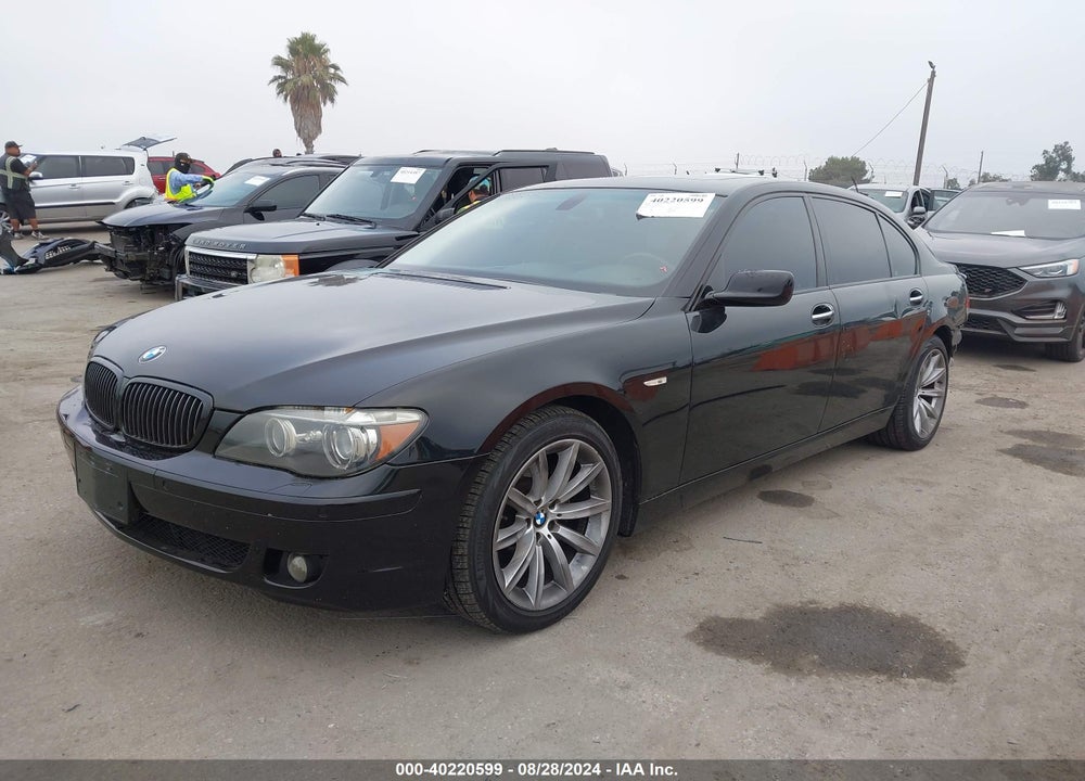 2007 BMW 750LI VIN: WBAHN83557DT76719