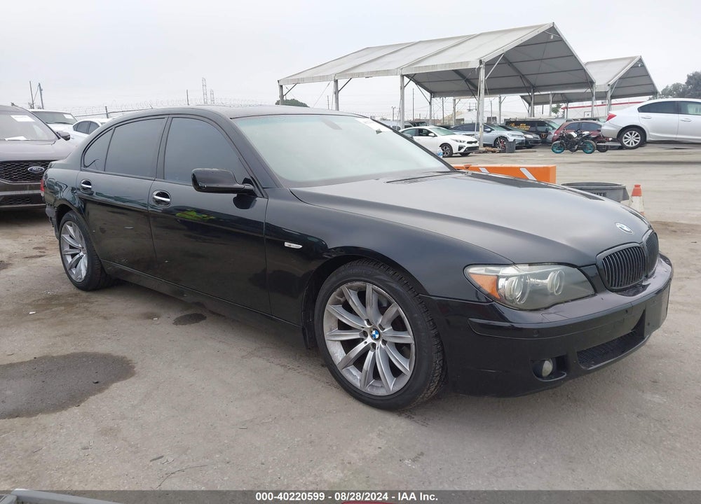 2007 BMW 750LI VIN: WBAHN83557DT76719