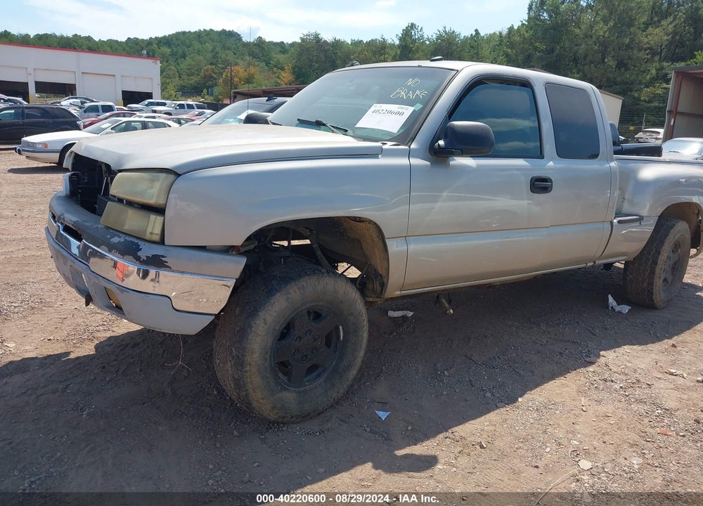 2004 CHEVROLET SILVERADO 1500 Z71 VIN: 1GCEK19T54Z170004