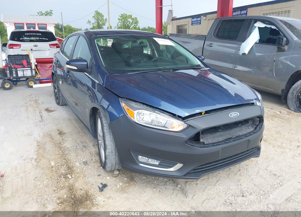 2018 FORD FOCUS TITANIUM VIN: 1FADP3N25JL323717