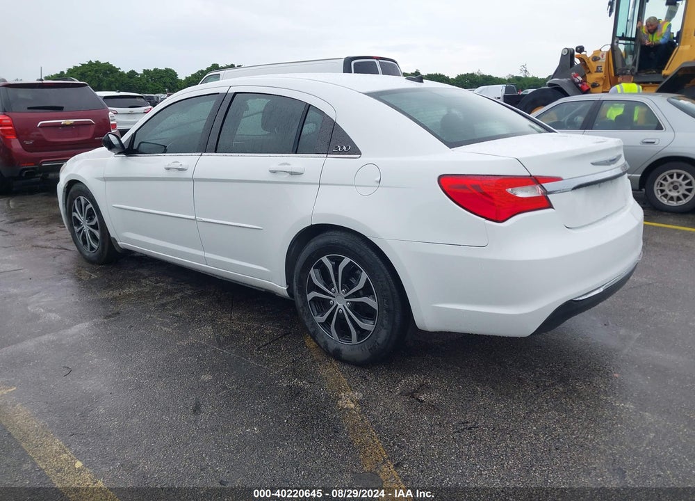 2012 CHRYSLER 200 LX VIN: 1C3CCBAB5CN240883