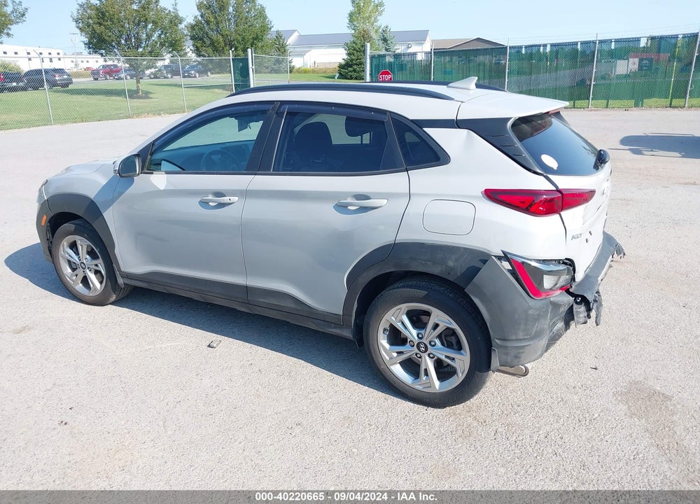 2022 HYUNDAI KONA SEL VIN: KM8K3CAB0NU843421