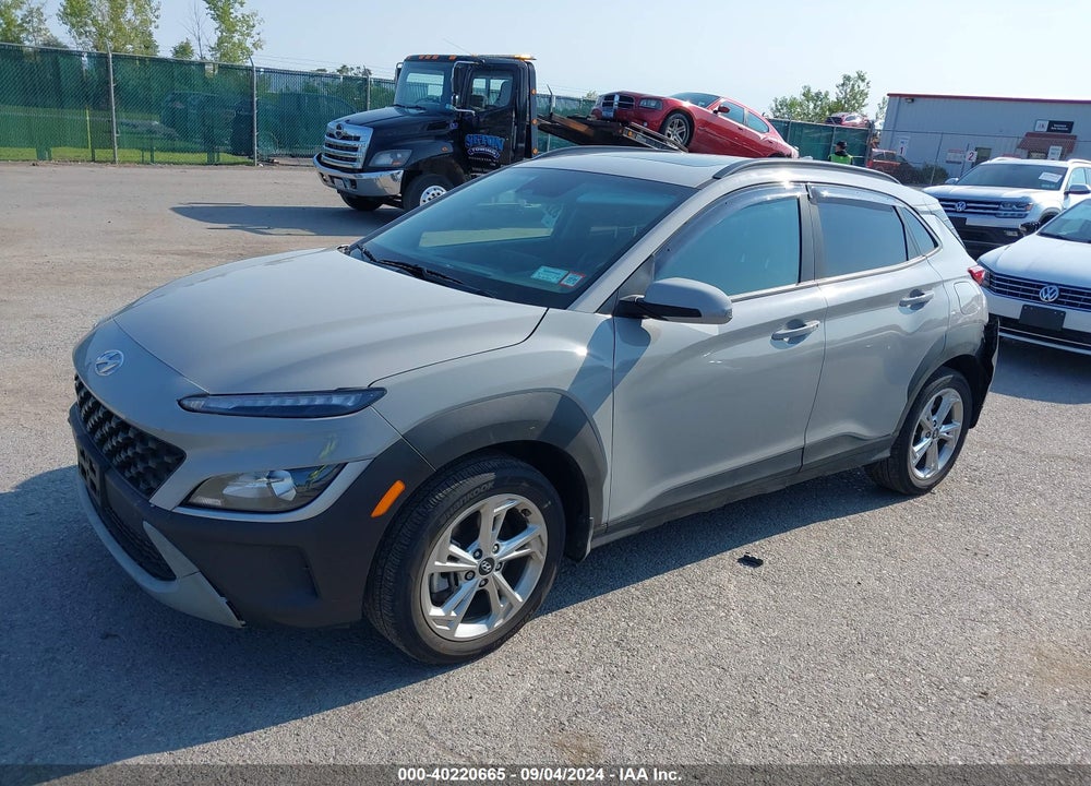 2022 HYUNDAI KONA SEL VIN: KM8K3CAB0NU843421