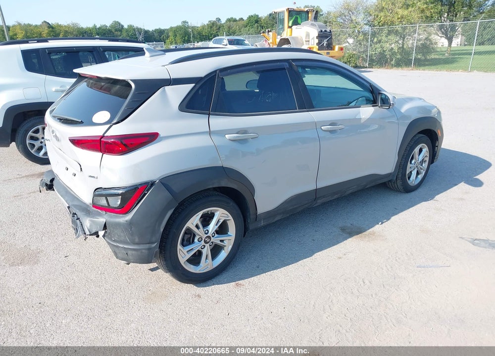 2022 HYUNDAI KONA SEL VIN: KM8K3CAB0NU843421