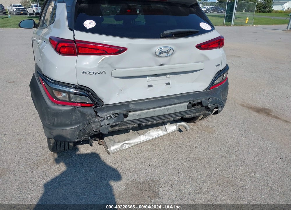 2022 HYUNDAI KONA SEL VIN: KM8K3CAB0NU843421