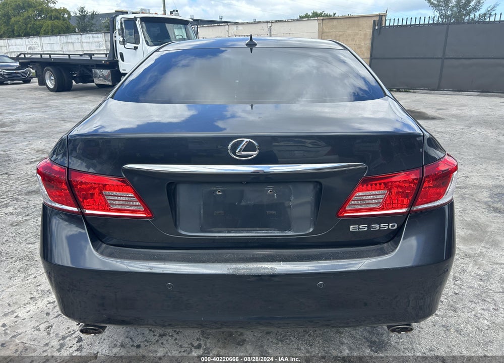 2011 LEXUS ES 350 VIN: JTHBK1EG6B2454578